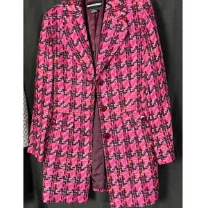 Requirements long tweed pea coat style jacket